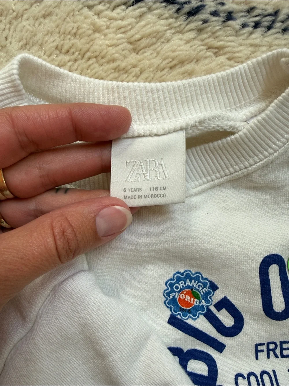 Zara kids crewneck